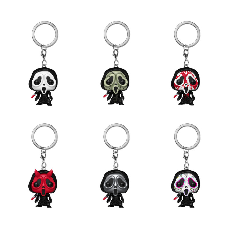 Funko POP! Keychain: Scream Ghost Face Blind (One Random Mystery Mini Figure)