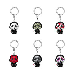 Funko POP! Keychain: Scream Ghost Face Blind (One Random Mystery Mini Figure)