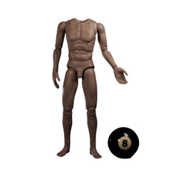 WorldBox 1/6 Soldier Strong Muscle Fitness Spider Male Figure Body Tan Skin Doll