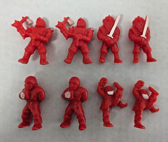 1980s Panosh Ninja Mites — Huge Lot of 72 Action Figures!