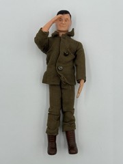 Vintage Topper Toys, The Tigers, Pretty Boy 1960s Saluting Soldier Action Figure
