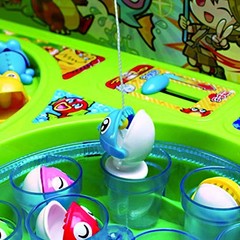 Maruka Crocodile and Fish Fishing DX Toy Game for Ages 3 and Up (187965)from JP