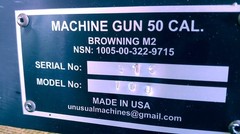 REPLICA Browning M2 HB 0.50 cal (Non-Firing)
