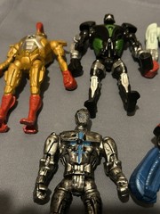 Real Steel Jakks Pacific Light Up 5″ figure LOT Of 5 Untested
