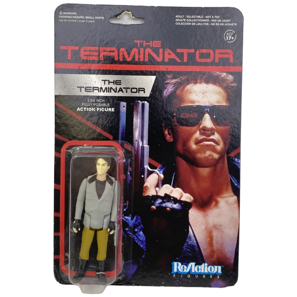 ReAction The Terminator 3.75″ Action Figure Super7 Sealed New