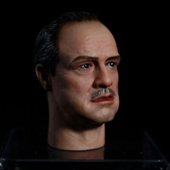 1/6 Marlon Brando Man Male Head Sculpt Fit 12″ Hot Toys Body Action Figure