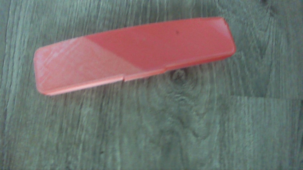 3d printed pill box. The 3d printed pill box is easy to use and light weight.red