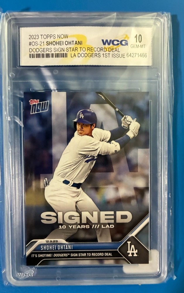 SHOHEI OHTANI 2023 TOPPS NOW CARD GEM MT-10