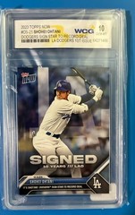 SHOHEI OHTANI 2023 TOPPS NOW CARD GEM MT-10