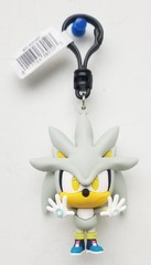 Loose 2024 Monogram 3″ Sonic The Hedgehog S.2 “Silver” 3D Figural Bag Clip READ