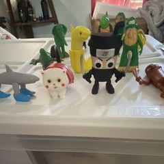“ Italian Brainrot” Figure Set w/ Frog , monkey, and other animals