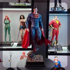 Justice League Superman Metal Statue.