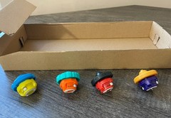 Beyblade Burst QuadStrike Set Energy Uprising Tops HTF Hasbro Pandora NEVER USED