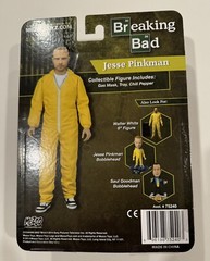 Mezco Toyz Breaking Bad Jesse Pinkman Yellow Hazmat Action Figure New Sealed