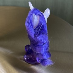 My Little Pony “RARITY” PEARLY Sea pony Movie (2017) Brushables G4 FIM