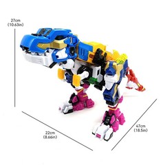 Miniforce Super Dino Power 2 TyraKing T-Rex Robot Figure Toy No Box