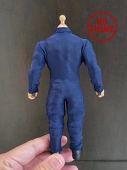 Handmade Blue body suit for 1/12 vtoy action figure (No Figure,Unbrand)