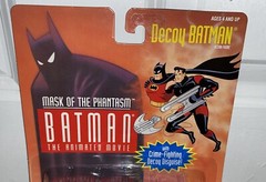1993 Batman Mask of the Phantasm Decoy Batman Action Figure Kenner New Sealed