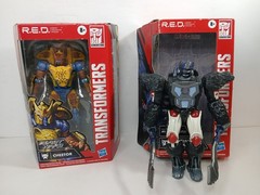 Transformers Beast Wars R.E.D. Cheetor (New) Optimus Primal (Open)
