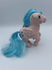 Vintage My Little Pony G1 Sprinkles 1983 Pink With Blue Ducks