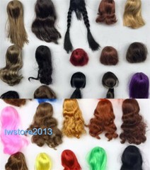 1/6 Artificial Hair Wig Cover For 12″ Female Phicen TBL JO Figure Head Body Toys