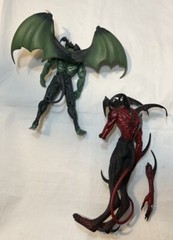 Vintage Fewture Devilman Tribal Amon Go Nagai 10” Figure Lot Anime Manga