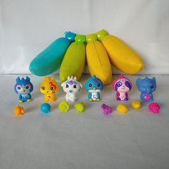 Cepia Bananas Bunch 1 Crushies Mystery Figures Lot of 6