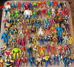 Vintage Assorted ACTION FIGURES LOT Marvel – 94 figures!!! – X-MEN