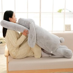 90cm 120cm Giant Bunny Plush Toy Soft Big Ear Rabbit Stuffed Animal Doll