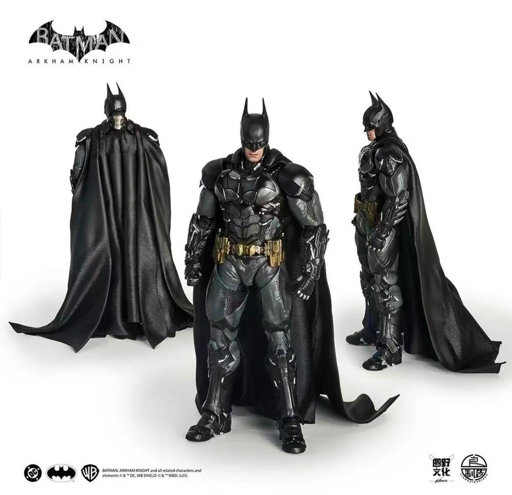 LPZZ DC Batman Arkham Knight V8.04 Batman 1/12 Copmlete Action Figure New