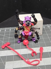Vintage TMNT Antrax 1992 Teenage Mutant Ninja Turtle READ No antennas W Weapons