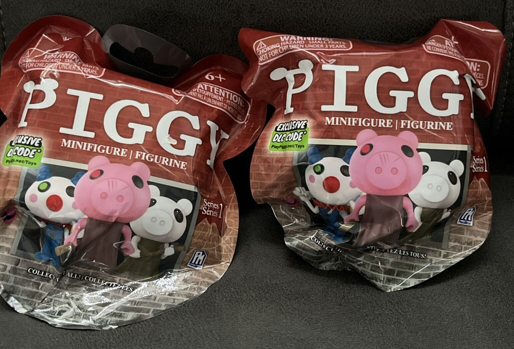 New PIGGY Collectible Minifigures – Series 1 Random/Sealed Blind Bags Lot of 2