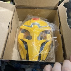 TRANSFORMERS MV6 BUMBLEBEE MOVIE BEE VISION MASK 2018 – NEW Open Box