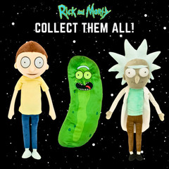 Rick & Morty Super Soft Plush Rick The Scientist | Licensed Adult Swim Plush