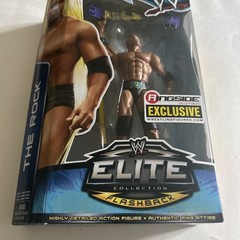 WWE Mattel Elite THE ROCK Wrestling Figure Ringside Collectibles Exclusive