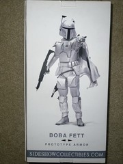 SIDESHOW 100136 STAR WARS BOBA FETT PROTOTYPE ARMOR 1/6 FIGURE 12”