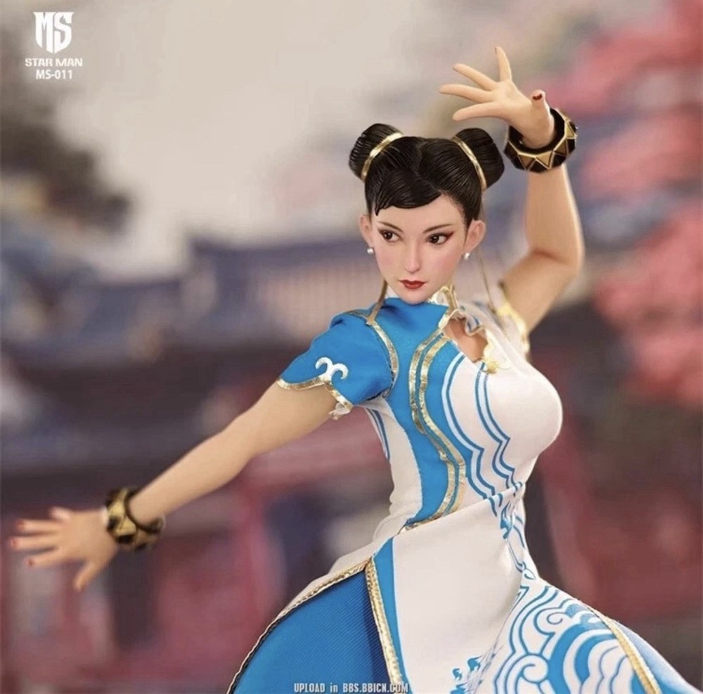 STAR MAN MS-011 1/6 Female Fighter Chun-Li 12″ Figure US Seller