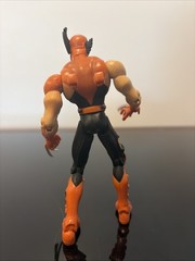 X-Men Evolution Battle Ravaged Wolverine w Sabretooth 2001 ToyBiz