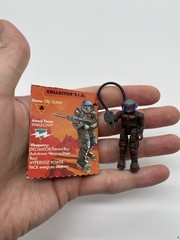 Vintage Starcom Cpl Slash Figure Complete W/ Accessories Visor Card
