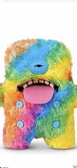 Lot of 6 Fuggler Nipple Fuggs Funny Ugly Monster 9″ Plush Toy Complete Set ✅ Out