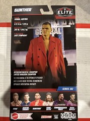 WWE Elite! GUNTHER, Ring General, Imperium, Series 102, Wrestling, NEW!