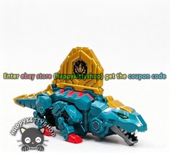 Miniforce Dinoid Warrior 11″ Dino Emperor Figure 5in1 Transformer Combiner Robot