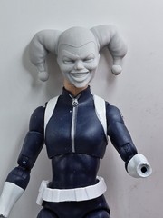 3d Print CARTOON HARLEY QUINN HEAD 1:12 6″ Classified Legend Scale