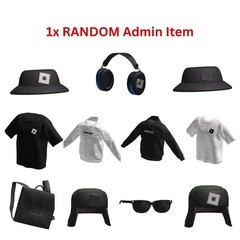 Robl0x | One RANDOM 2024 Admin Code Ushanka Hat Headphones Shirt – RARE Toy Code