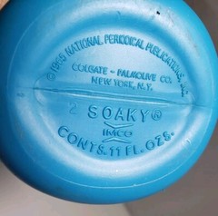 Vintage Superman Soaky 1965 DC