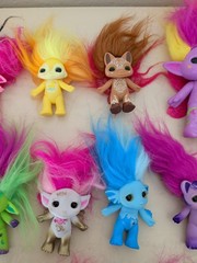 The Zelfs Trolls Figures Huge Lot – 10 Minis, 12 Small, & 1 Medium = 23 Total