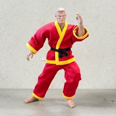 PB-KAT-RED: 1/12 Red Karate Gi uniform for Marvel Legends Shang-Chi (No figure)