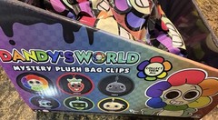 Dandy’s World Mystery Plush Bag Clips Keychain Display And 6x Packs Sealed
