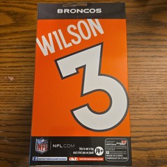 Russell Wilson (Denver Broncos) CHASE Imports Dragon NFL 6″ Figure Series 3