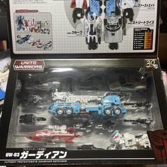 Transformers Unite Warriors UW03 Guardian Figure Takara Tomy-read description